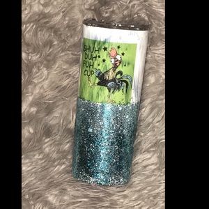 20oz skinny shuh duh fuhh chicken theme tumbler